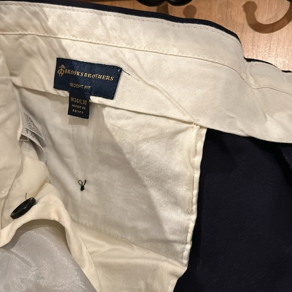 Brooks Brothers Regent Fit Tollegno 1900 Wool Dress Pants - Picture 4 of 4